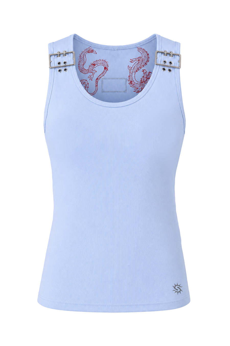 HYDRA BUCKLE TANK TOP (BLUE)