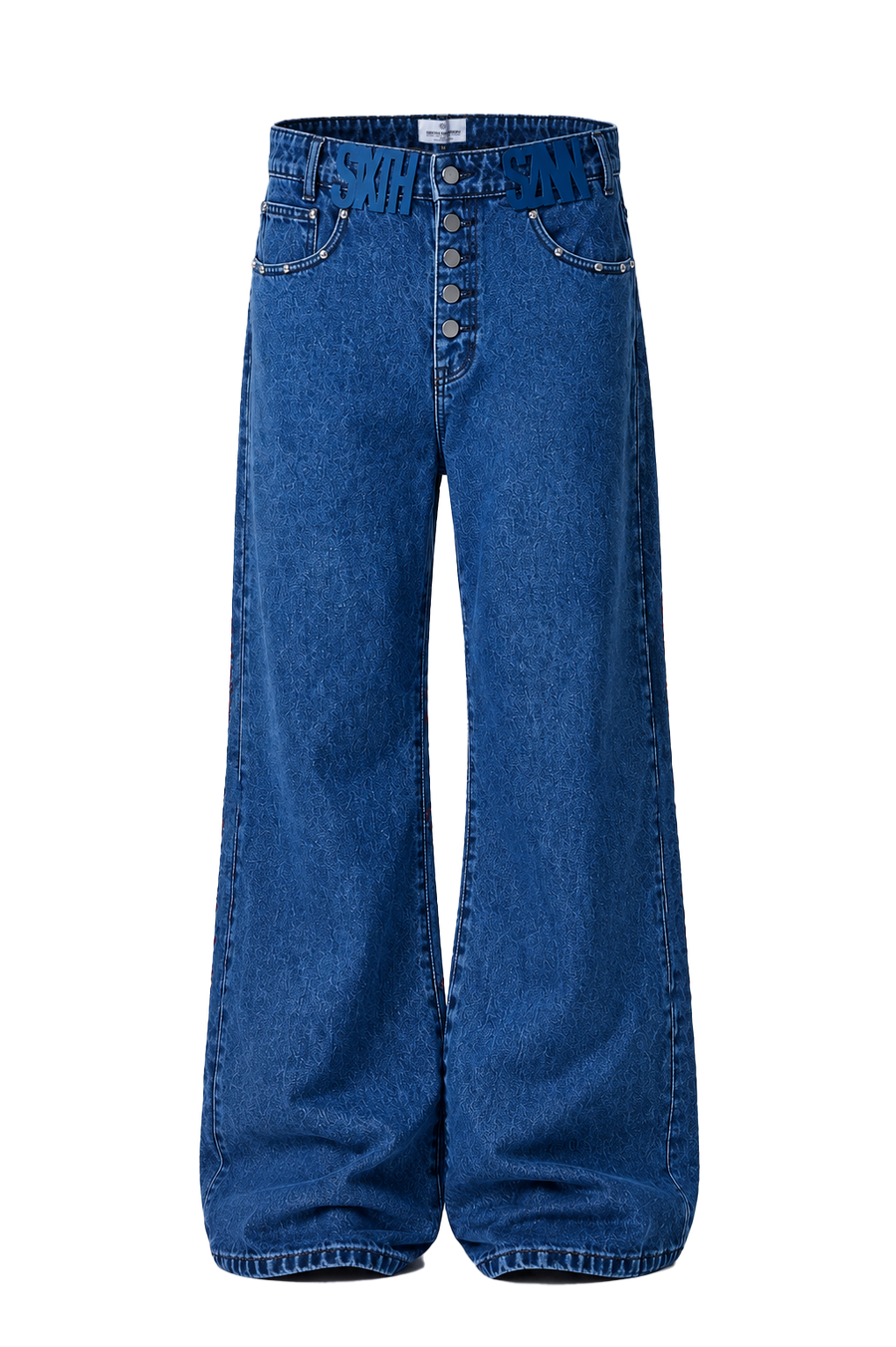 DRAGON CORE DENIM BLUE FRONT VIEW
