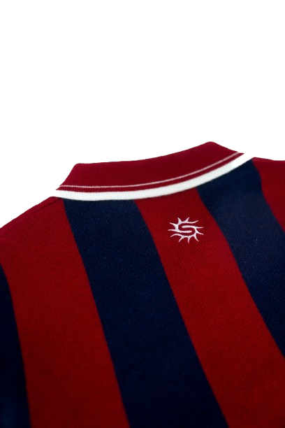 TEMPER STRIPED LONGSLEEVE POLO