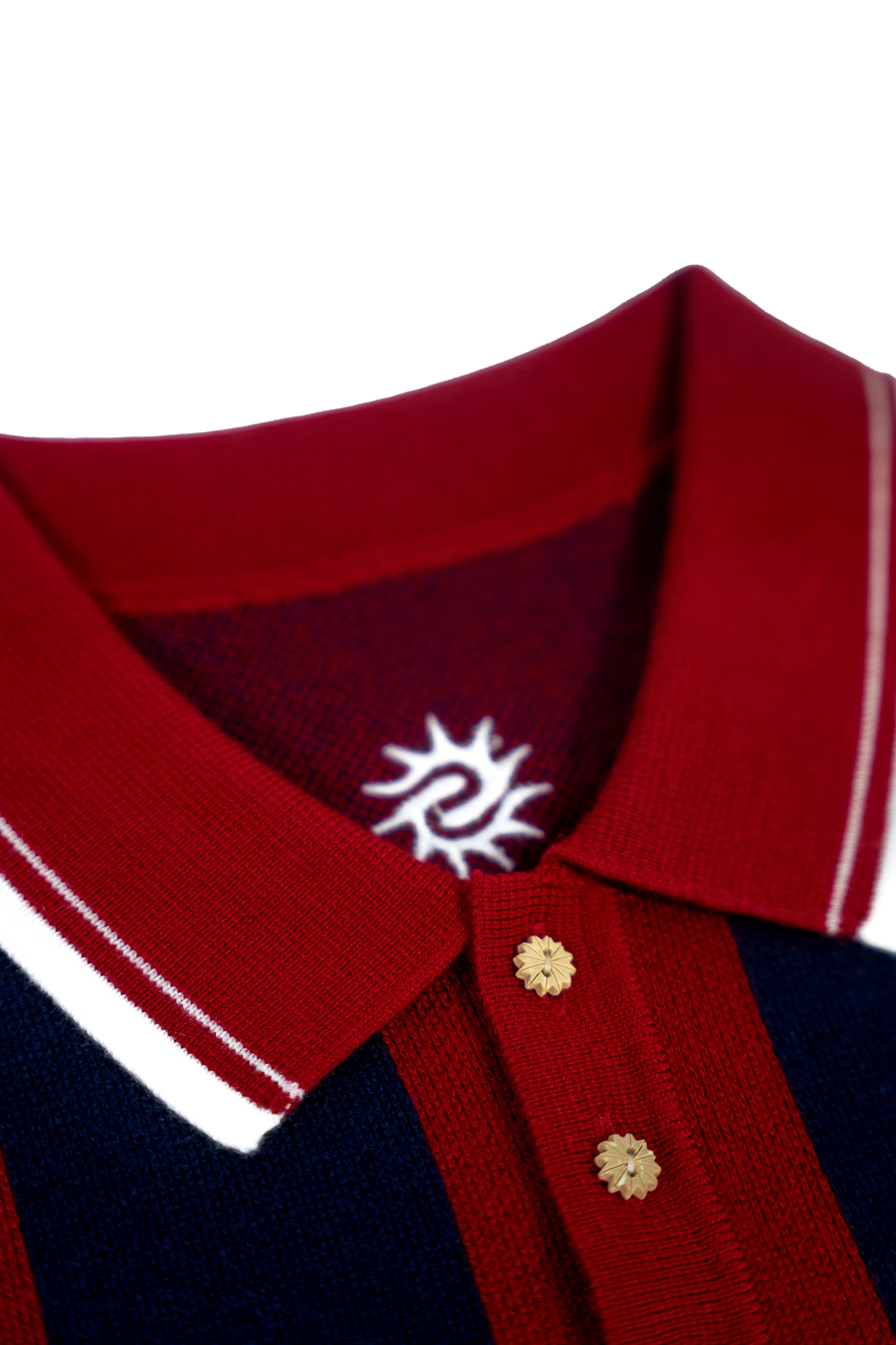 TEMPER STRIPED LONGSLEEVE POLO