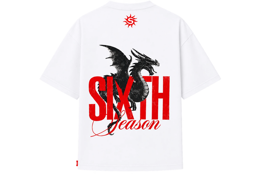 Sixth Season Block Tee Back View
