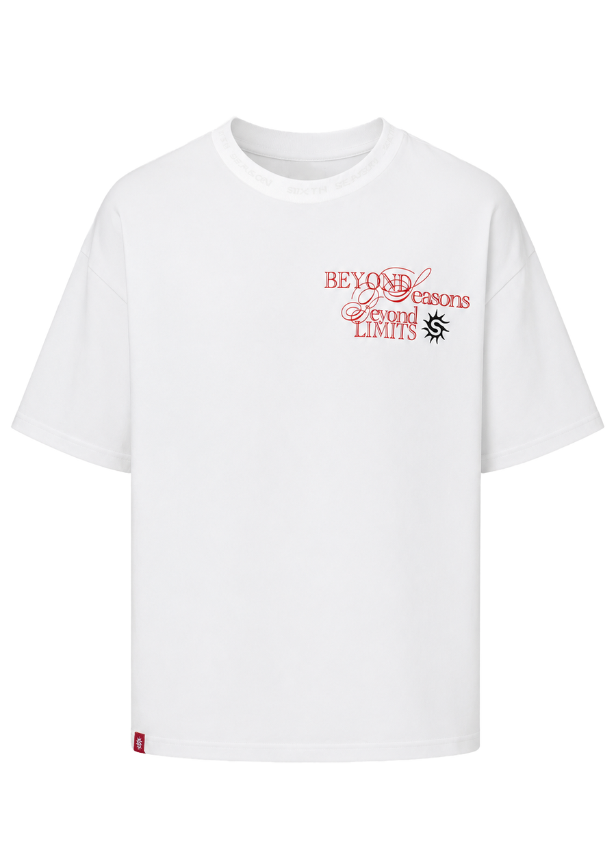 Sixth Season Block Tee Front View