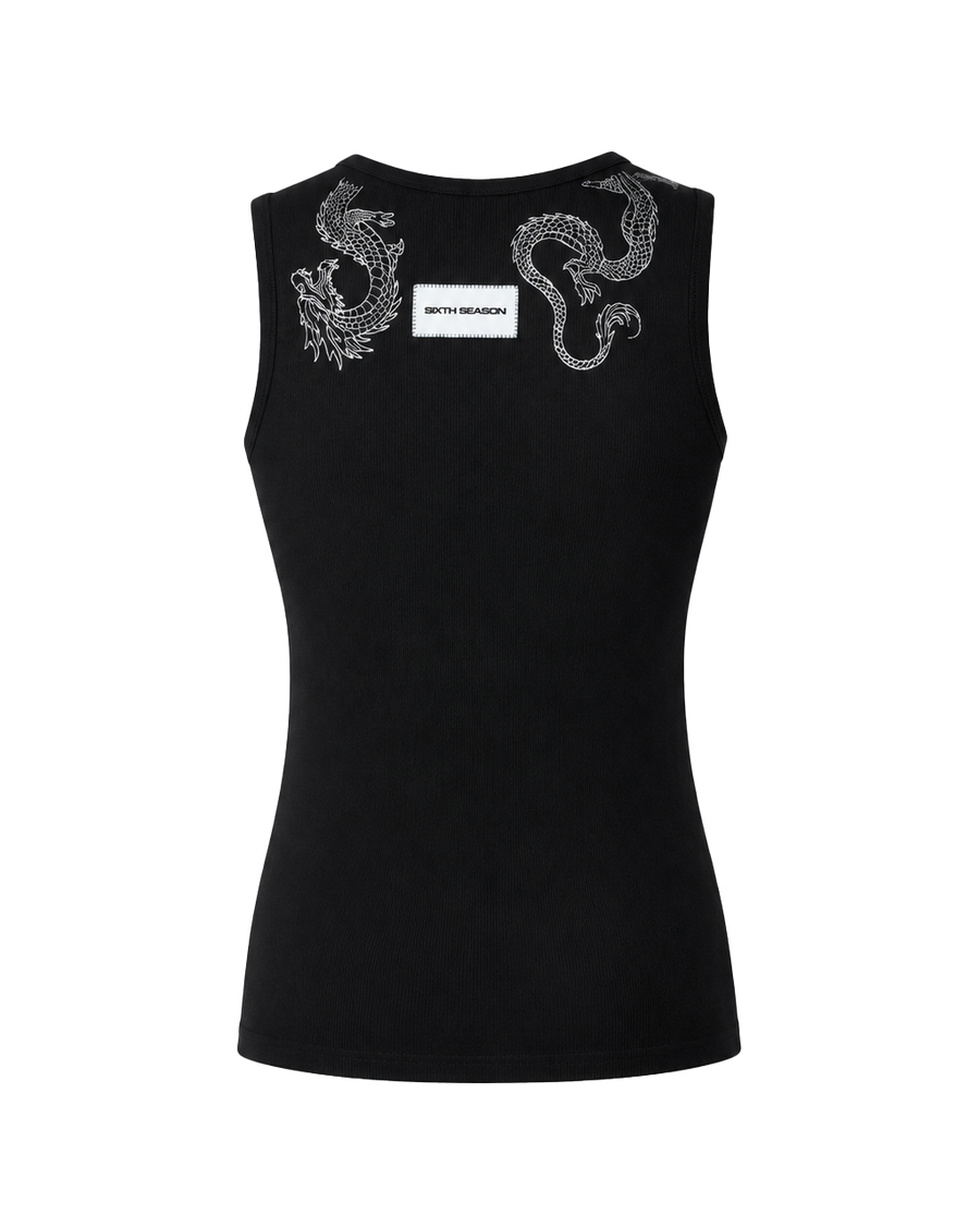 HYDRA BUCKLE TANK TOP (BLACK)