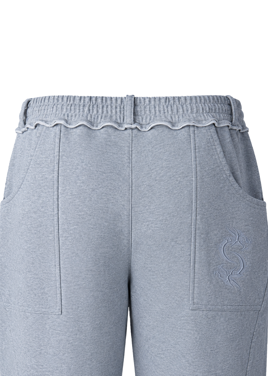 GREY STORM SHELL HOODIE SET