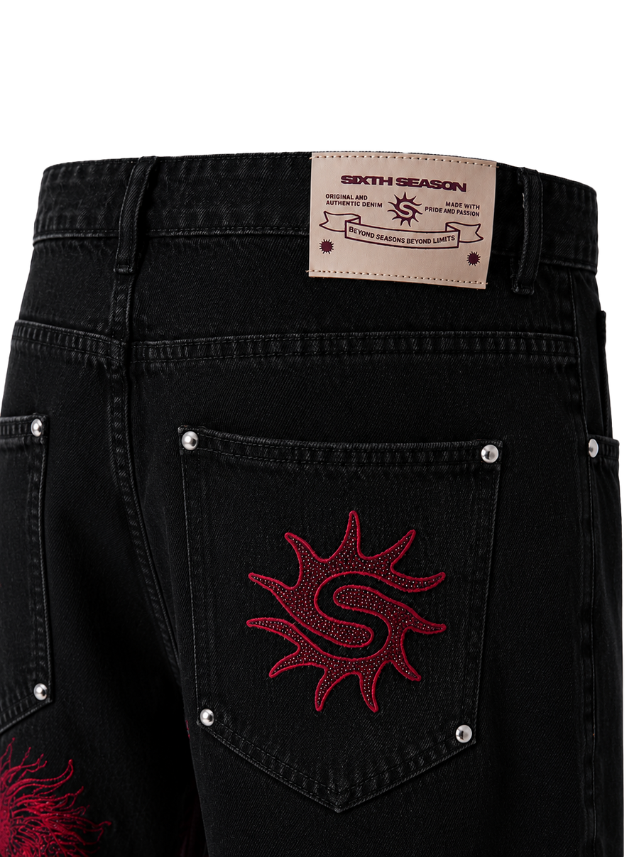 DRAGON CORE DENIM (BLACK)