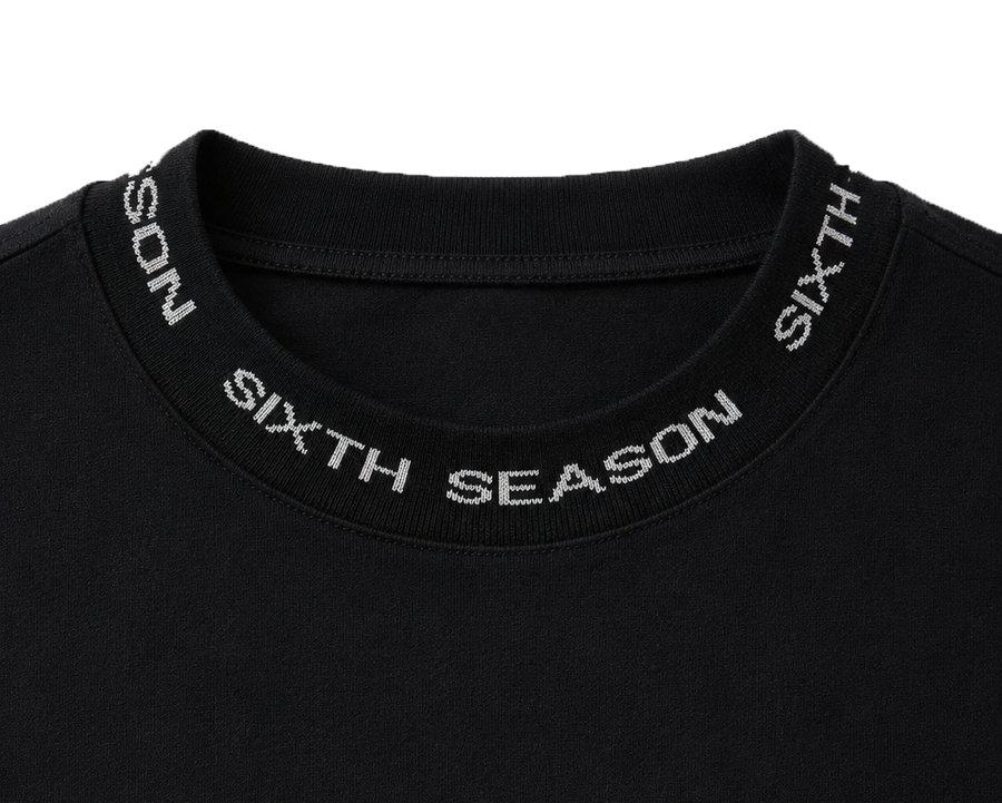 SIXTH SZNN BLOCK TEE (BLACK)