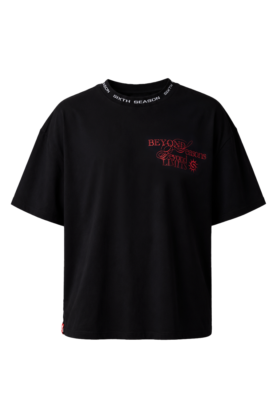 SIXTH SZNN BLOCK TEE (BLACK)