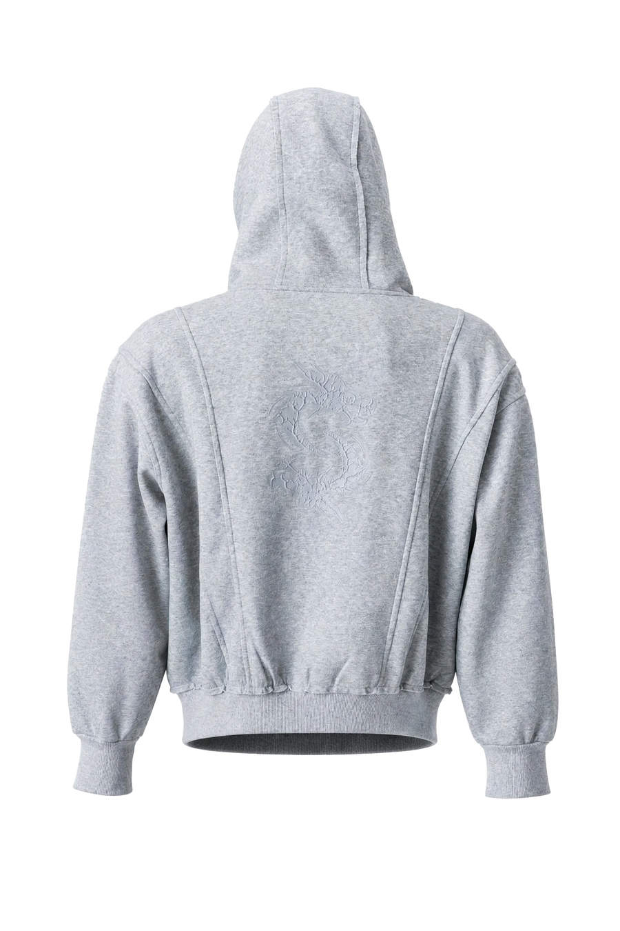 GREY STORM SHELL HOODIE SET