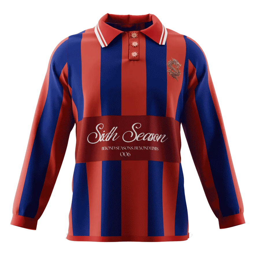 TEMPER STRIPED LONGSLEEVE POLO