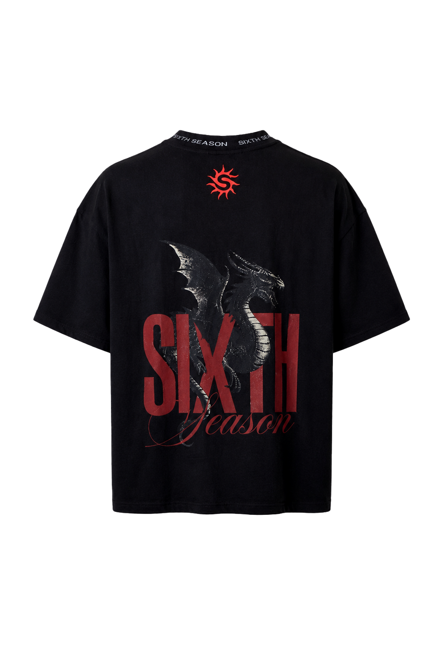 SIXTH SZNN BLOCK TEE (BLACK)