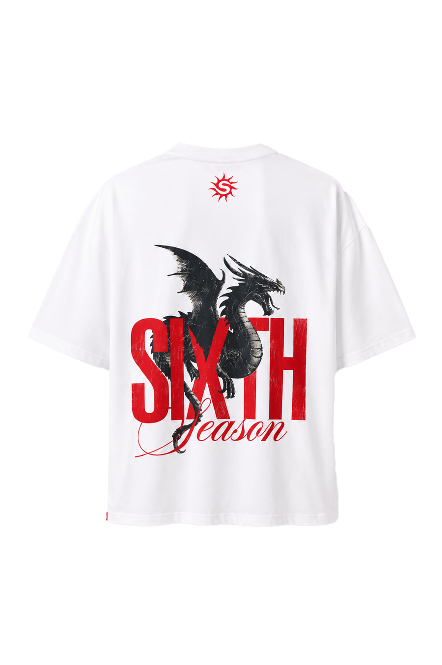 SIXTH SZNN BLOCK TEE (WHITE)