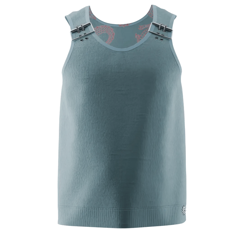 HYDRA BUCKLE TANK TOP (BLUE)